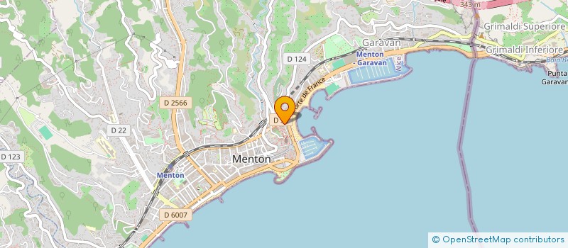 localisation de l'entreprise MONSIEUR STEPHANE LIPRANDI  MENTON