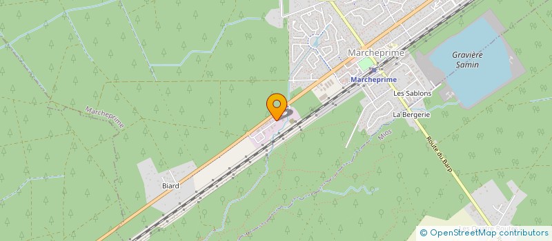 localisation de l'entreprise MONSIEUR STEPHANE LIRANTE  MARCHEPRIME