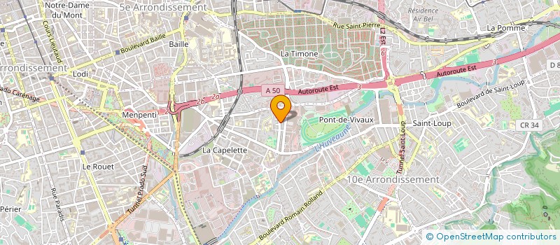 localisation de l'entreprise MONSIEUR STEPHANE LLORENS à MARSEILLE