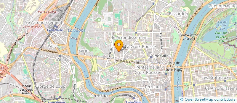 localisation de l'entreprise MONSIEUR STEPHANE LOCQUIN  LYON 4EME