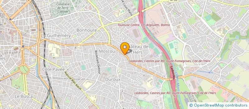 localisation de l'entreprise MONSIEUR STEPHANE LODTER à TOULOUSE