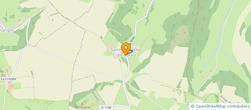 localisation de l'entreprise MONSIEUR STEPHANE LOGLISCI  SAINTE-COLOMBE-EN-AUXOIS