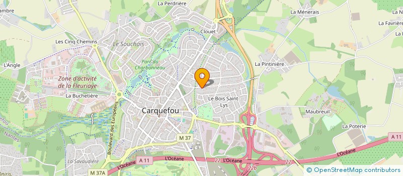 localisation de l'entreprise MONSIEUR STEPHANE LOLICART  CARQUEFOU