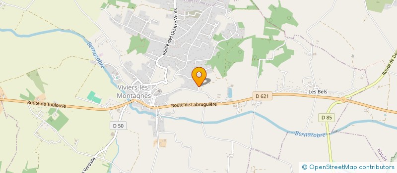localisation de l'entreprise MONSIEUR STEPHANE LORON à VIVIERS-LES-MONTAGNES