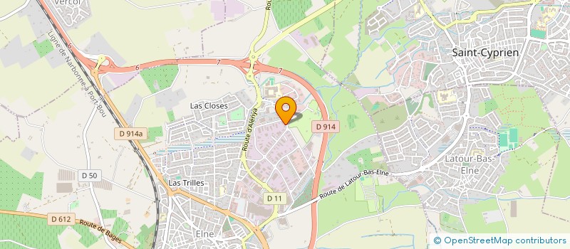 localisation de l'entreprise MONSIEUR STEPHANE LORTHIOS  ELNE