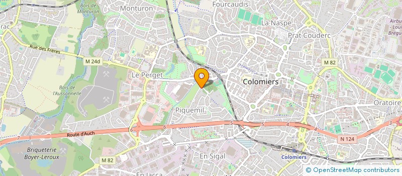 localisation de l'entreprise MONSIEUR STEPHANE LOUARGANT à COLOMIERS