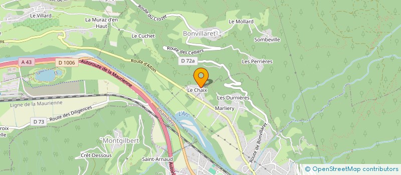 localisation de l'entreprise MONSIEUR STEPHANE LOUBATIERE  BONVILLARET