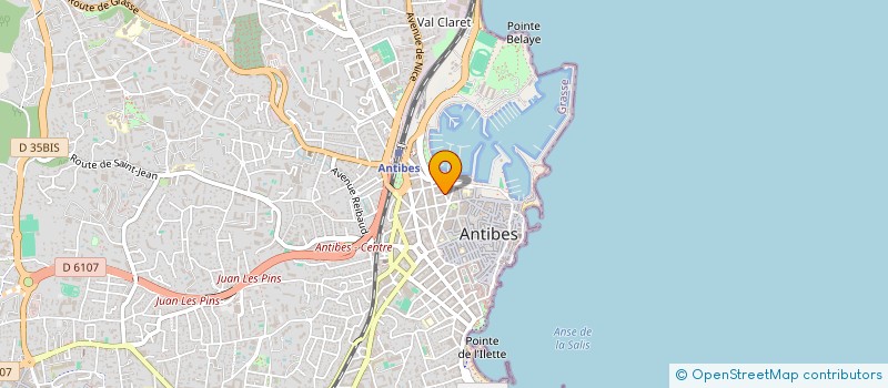 localisation de l'entreprise MONSIEUR STEPHANE LOUCHIE à ANTIBES