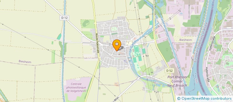 localisation de l'entreprise MONSIEUR STEPHANE LOUIS  BIESHEIM