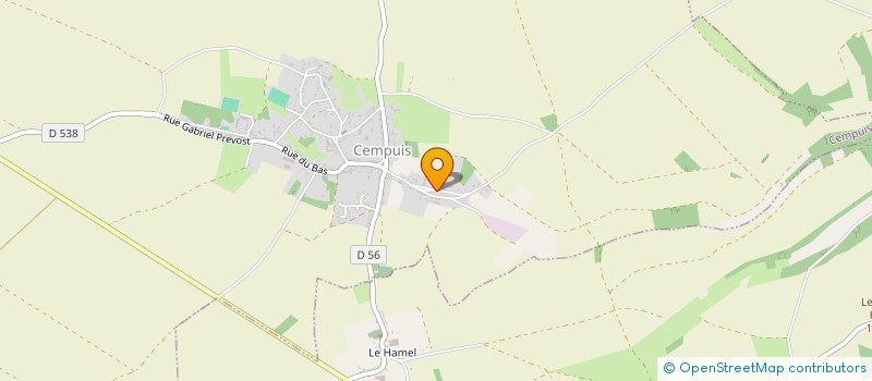 localisation de l'entreprise MONSIEUR STEPHANE LOUVIGNE  CEMPUIS