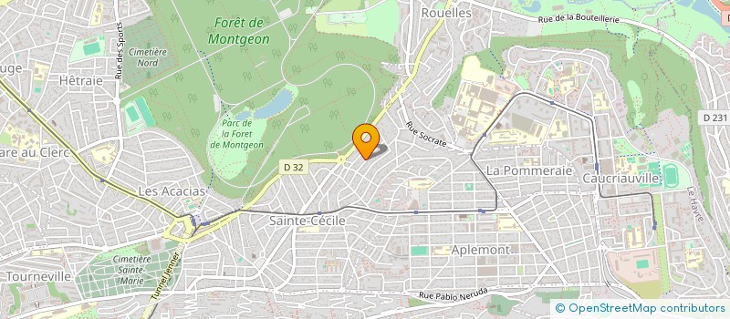 localisation de l'entreprise MONSIEUR STEPHANE LOUZON à LE HAVRE