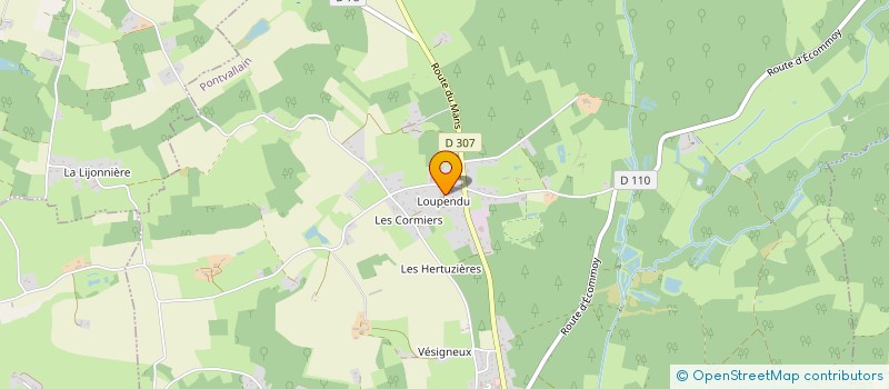 localisation de l'entreprise MONSIEUR STEPHANE LOYAU  PONTVALLAIN