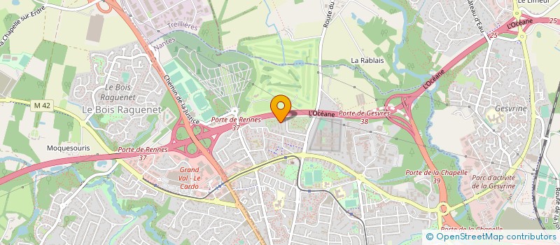 localisation de l'entreprise MONSIEUR STEPHANE LUCHIE à NANTES