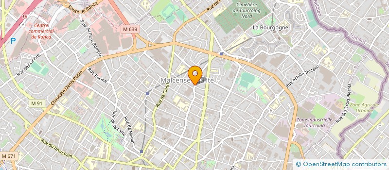 localisation de l'entreprise MONSIEUR STEPHANE LUDEWIG  TOURCOING