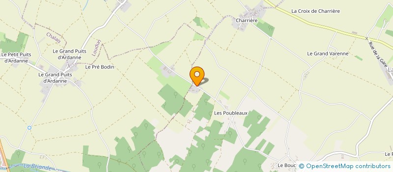 localisation de l'entreprise MONSIEUR STEPHANE LUNET  LA ROCHE-RIGAULT