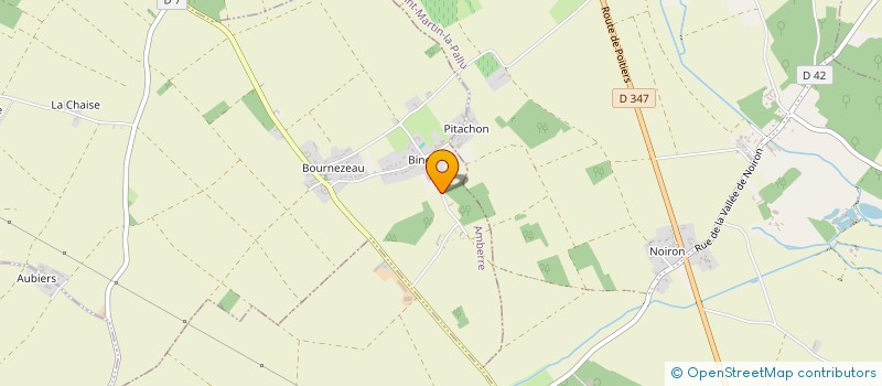 localisation de l'entreprise MONSIEUR STEPHANE LUSSEAU  AMBERRE