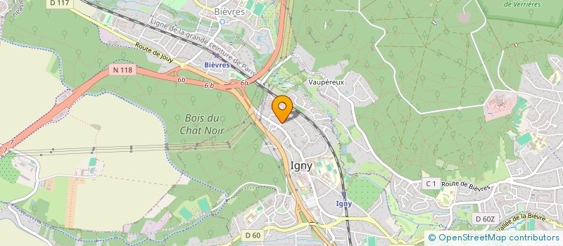 localisation de l'entreprise MONSIEUR STEPHANE LY à IGNY