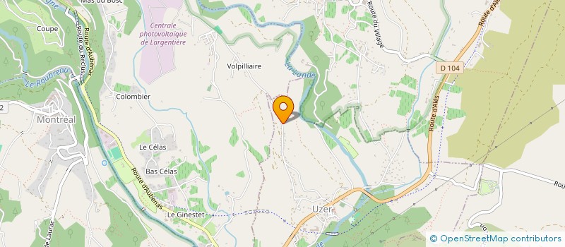 localisation de l'entreprise MONSIEUR STEPHANE LYS  UZER