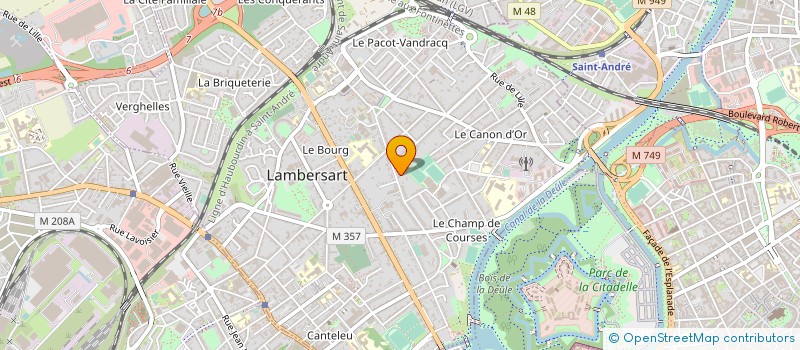 localisation de l'entreprise MONSIEUR STEPHANE MACAIGNE à LAMBERSART