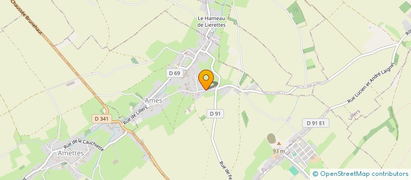 localisation de l'entreprise MONSIEUR STEPHANE MACKOWIAK  AMES