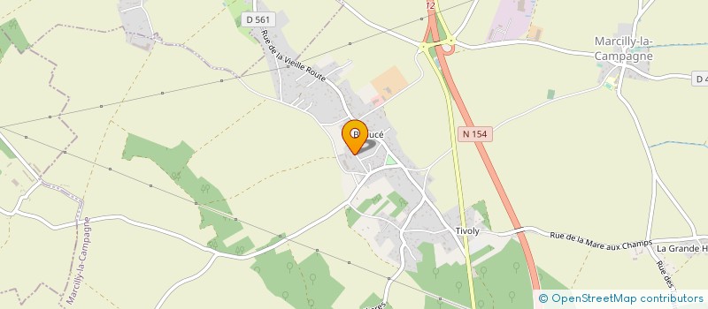 localisation de l'entreprise MONSIEUR STEPHANE MAGNAN à MARCILLY-LA-CAMPAGNE