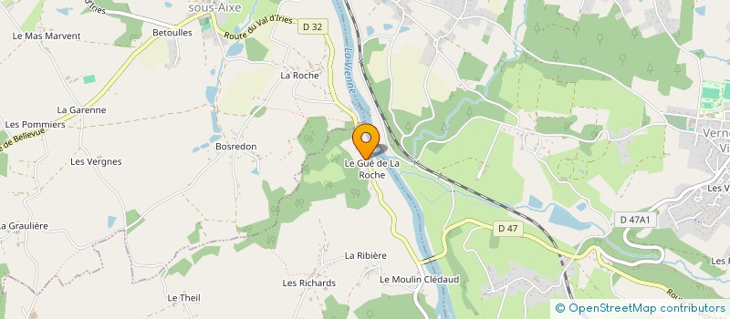 localisation de l'entreprise MONSIEUR STEPHANE MAGRIS à SAINT-YRIEIX-SOUS-AIXE