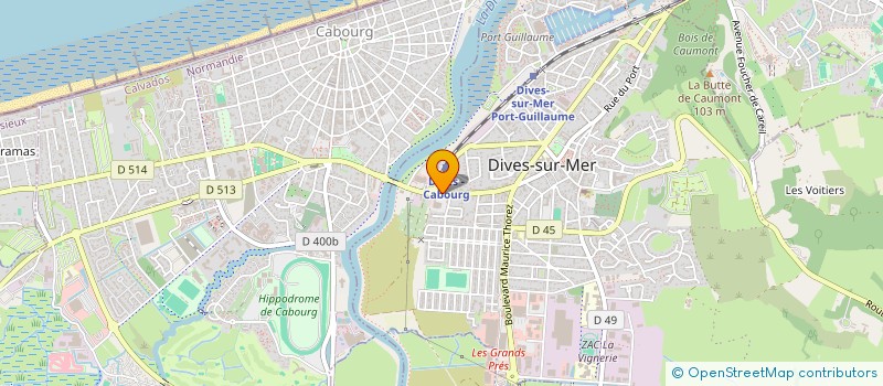 localisation de l'entreprise MONSIEUR STEPHANE MAHIA  DIVES-SUR-MER