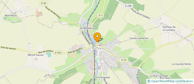 localisation de l'entreprise MONSIEUR STEPHANE MAHIEU  VAL-DE-SCIE