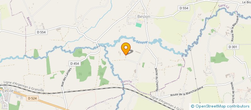 localisation de l'entreprise MONSIEUR STEPHANE MAILLARD  BESLON