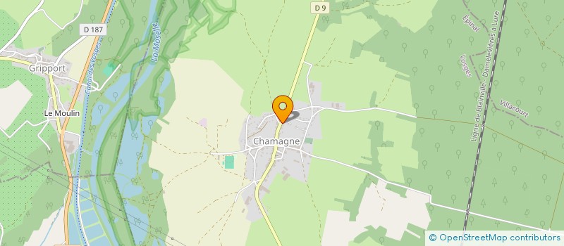 localisation de l'entreprise MONSIEUR STEPHANE MAIMBOURG  CHAMAGNE