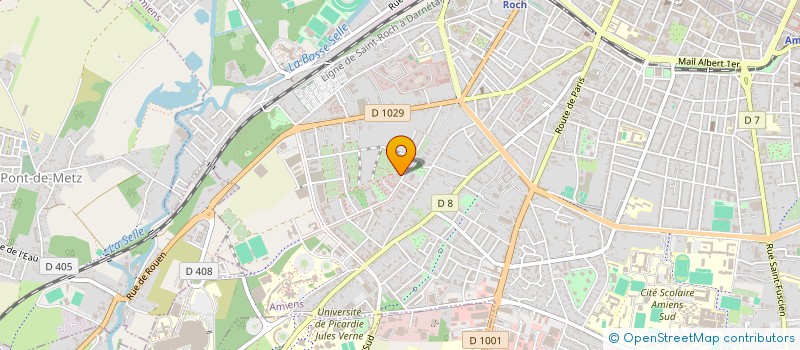 localisation de l'entreprise MONSIEUR STEPHANE MAINGE  AMIENS