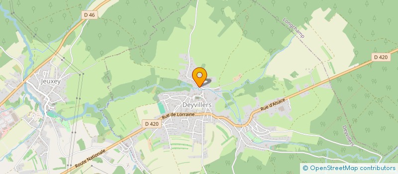 localisation de l'entreprise MONSIEUR STEPHANE MAIRE  DEYVILLERS