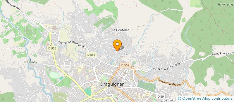 localisation de l'entreprise MONSIEUR STEPHANE MAIRESSE  DRAGUIGNAN