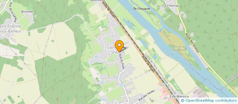 localisation de l'entreprise MONSIEUR STEPHANE MALBRANCHE  LA CHAPELLE-LONGUEVILLE