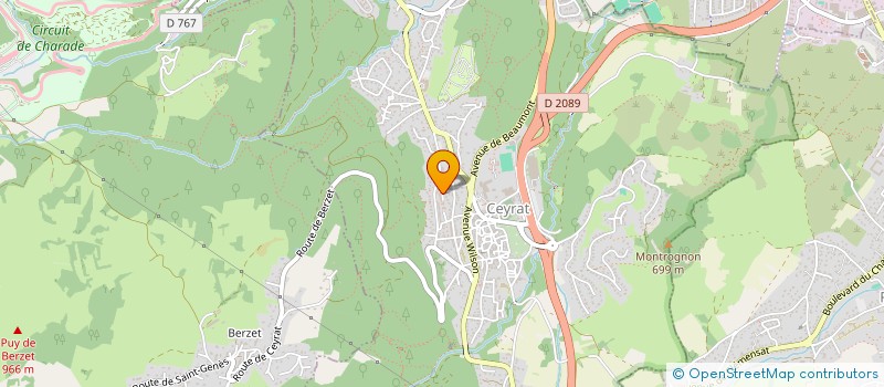 localisation de l'entreprise MONSIEUR STEPHANE MALHERBE  CEYRAT