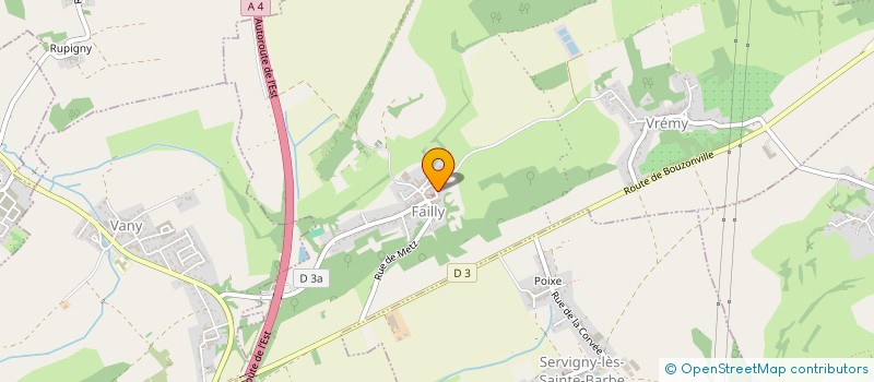 localisation de l'entreprise MONSIEUR STEPHANE MALLAISE  FAILLY