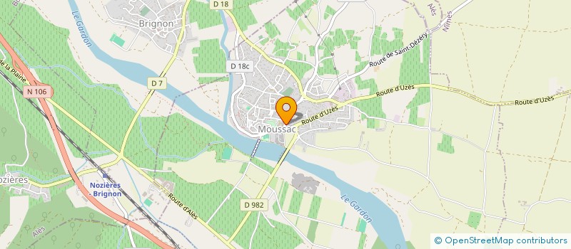 localisation de l'entreprise MONSIEUR STEPHANE MALOUVET  SAINTE-ANASTASIE