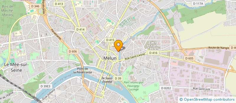 localisation de l'entreprise MONSIEUR STEPHANE MAMBU à MELUN