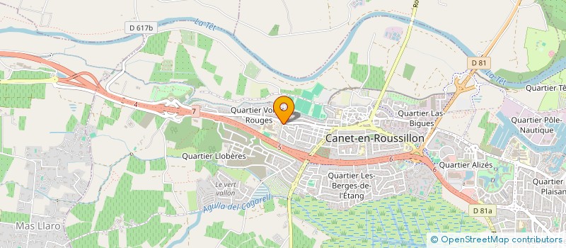 localisation de l'entreprise MONSIEUR STEPHANE MANCHO  CANET-EN-ROUSSILLON