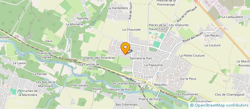 localisation de l'entreprise MONSIEUR STEPHANE MANCHON à ESVRES