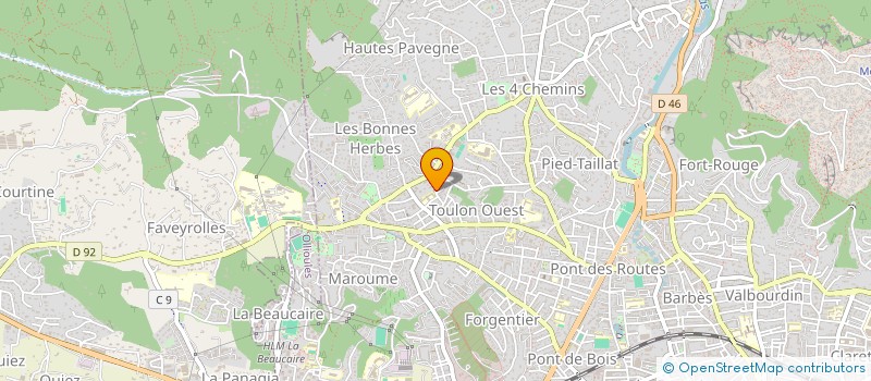 localisation de l'entreprise MONSIEUR STEPHANE MANDUCA à TOULON