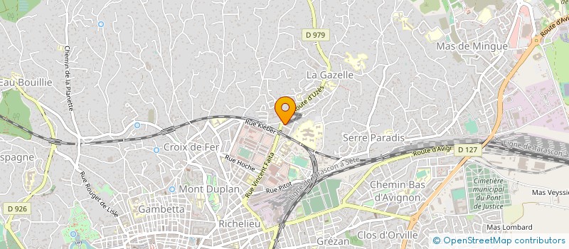 localisation de l'entreprise MONSIEUR STEPHANE MANES  NIMES