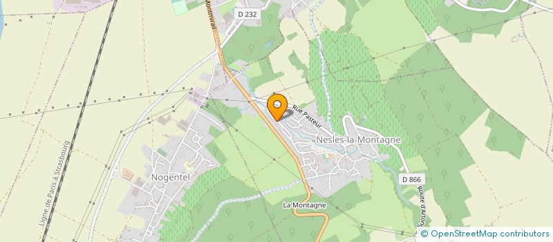 localisation de l'entreprise MONSIEUR STEPHANE MANESSE  NESLES-LA-MONTAGNE