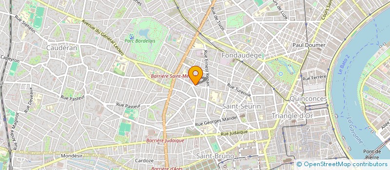 localisation de l'entreprise MONSIEUR STEPHANE MANIERE  BORDEAUX