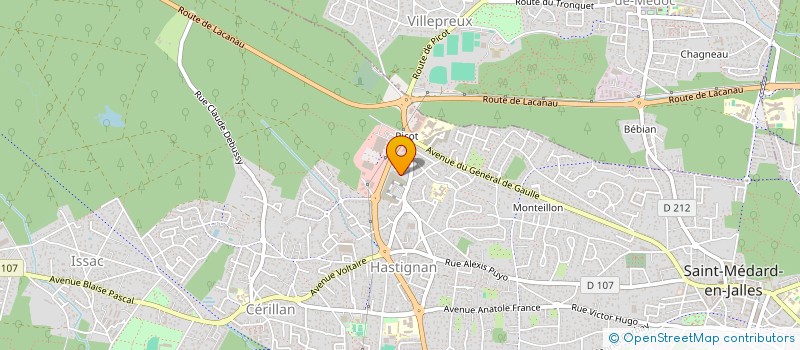 localisation de l'entreprise MONSIEUR STEPHANE MANN  SAINT-MEDARD-EN-JALLES