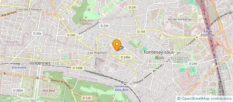 localisation de l'entreprise MONSIEUR STEPHANE MANSAUD à FONTENAY-SOUS-BOIS