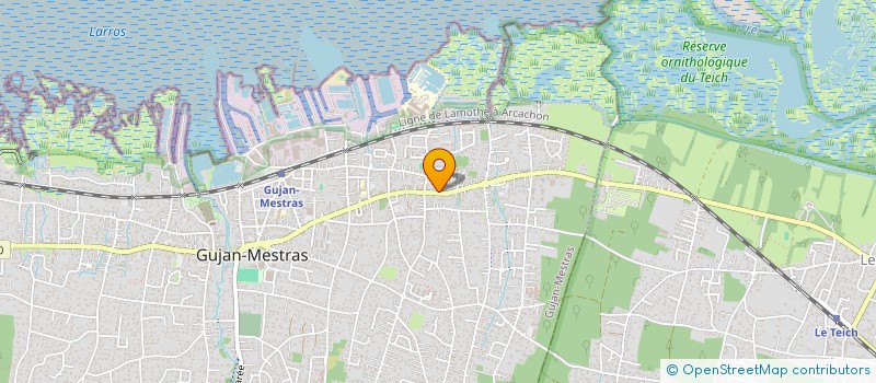 localisation de l'entreprise MONSIEUR STEPHANE MARCERON  GUJAN-MESTRAS