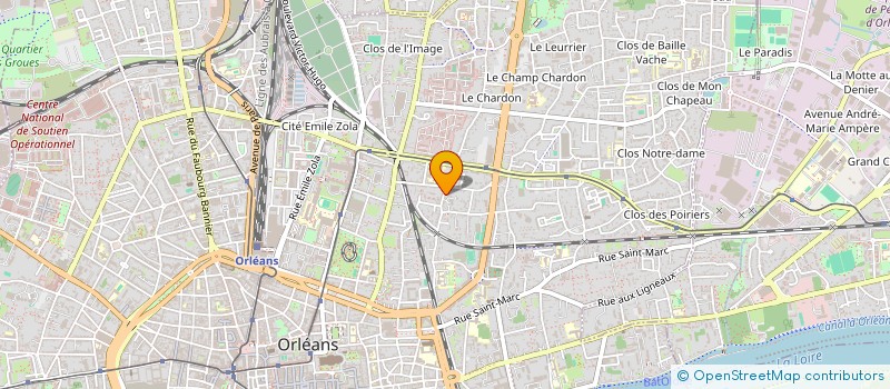 localisation de l'entreprise MONSIEUR STEPHANE MARCHAL à ORLEANS