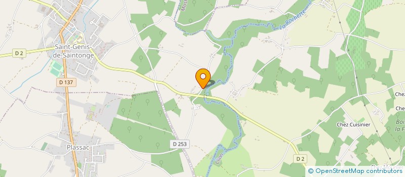 localisation de l'entreprise MONSIEUR STEPHANE MARCHEGAY  SAINT-GENIS-DE-SAINTONGE