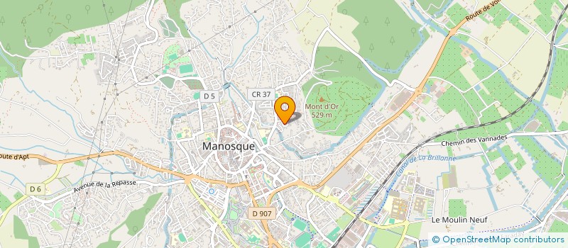 localisation de l'entreprise MONSIEUR STEPHANE MARCHESI à MANOSQUE